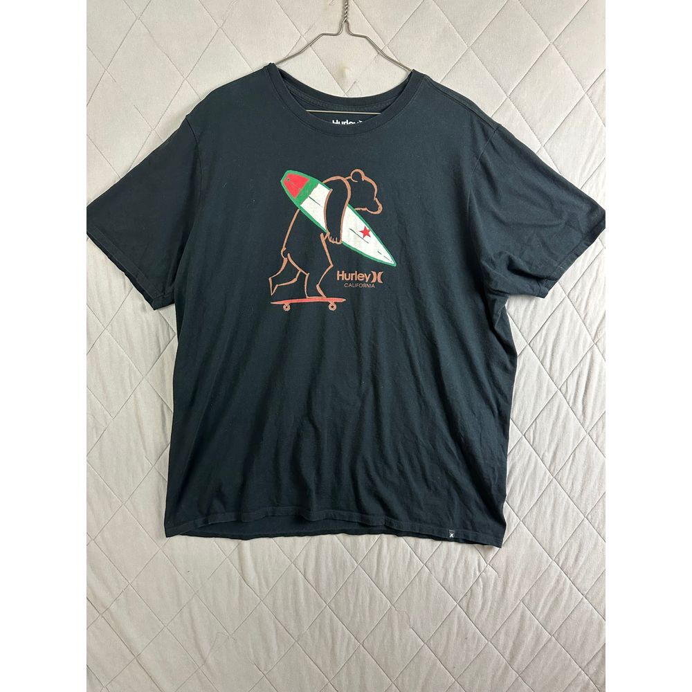 Hurley T Shirt Men's‎ 2XL Short Sleeve